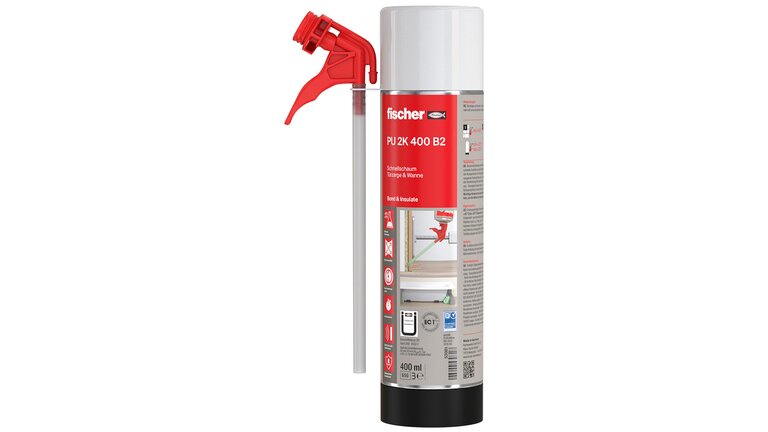 fischer 2K Premium Schnellmontageschaum, Kartusche