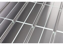 Aluminiumplatten mit Rillenstruktur