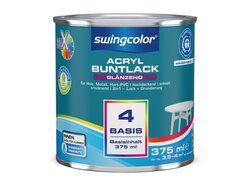 375 ml- Eimer Swing Color Mix Acryl Buntlack glänzend, Basis 4