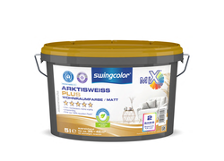 Farbeimer swingcolor Arktisweiss Plus Mix, 5 Liter, Basis 2
