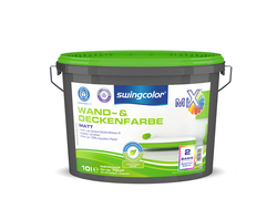Farbeimer swingcolor Wand-und Deckenfarbe, 10 Liter, Basis 2