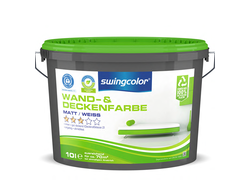 Farbeimer swingcolor Wand-und Deckenfarbe, 10 Liter