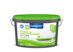 Farbeimer swingcolor Wand-und Deckenfarbe, 5 Liter
