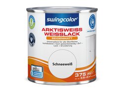 swingcolor Weißlack Arktisweiß, seidenmatt, 375ml, in Dose
