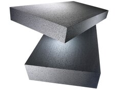 EPS 031 DEO / WAB / DAA dh Hauptbild Zwei graue Dämmplatten