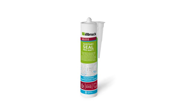 Kartusche, Silikon, Sanitärbereich, matt.