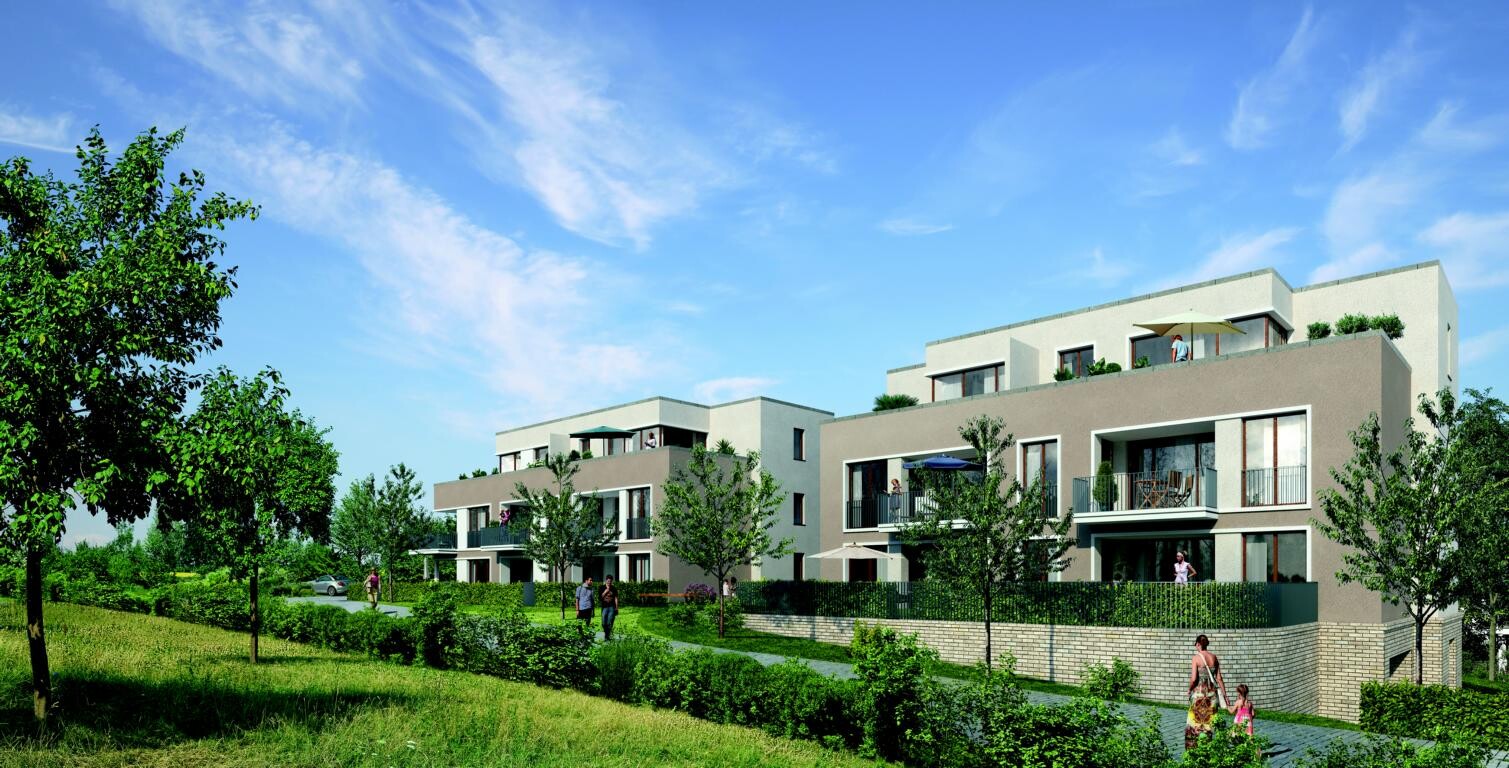Die Borngrund Villen in Oberursel sind eines von zahlreichen Projekten, in denen Krieger+Schramm hochwertiges Wohnen mit Wohngesundheit kombiniert. Bild: Krieger+Schramm Die Borngrund Villen in Oberursel sind eines von zahlreichen Projekten, in denen Krieger+Schramm hochwertiges Wohnen mit Wohngesundheit kombiniert. Bild: Krieger+Schramm